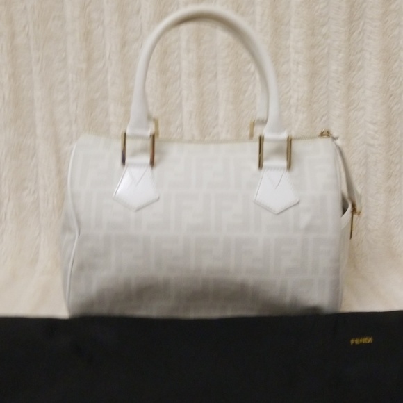 FendiChef Boston Bag Zucca CoatedCanvas … - Picture 3 of 8